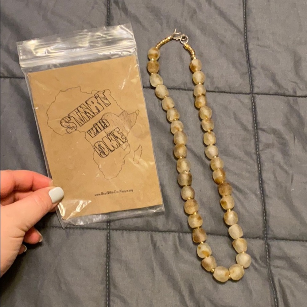 Stone necklace